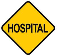 hospital ahead