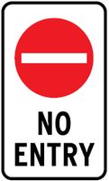 No Entry Sign