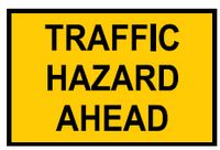 hazard ahead